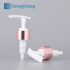 Rose Color Aluminum Screw Lotion Pump 