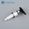 Silver Aluminum Screw Lotion Pump 