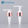 Rose Color Aluminum Screw Lotion Pump 