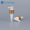 Gold Shiny Aluminum Screw Lotion Pump 