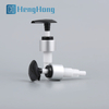 Silver Aluminum Screw Lotion Pump 