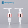 Rose Color Aluminum Screw Lotion Pump 