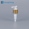 Gold Shiny Aluminum Screw Lotion Pump 